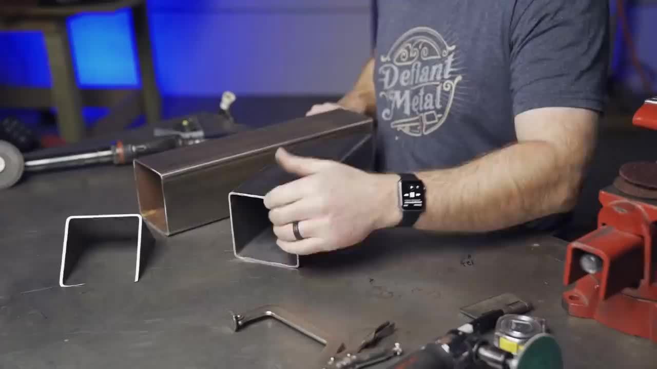 炉子就叫火箭炉,两根方管焊一下就成了,国外农村特别流行__财经头条