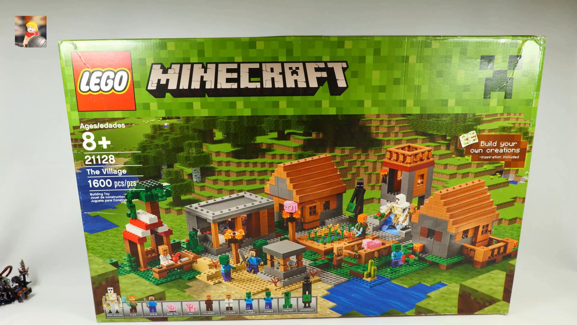 4000多元,1600片零件,乐高我的世界21128村庄值不值得买呢?