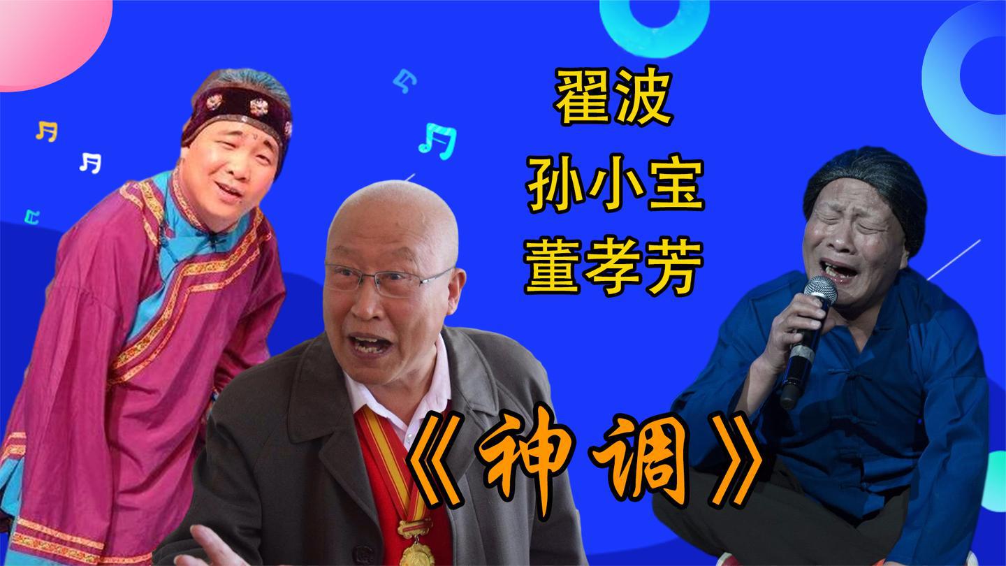 翟波董孝芳孙小宝《神调》,比赵本山徒子徒孙强太多,可惜翟波了