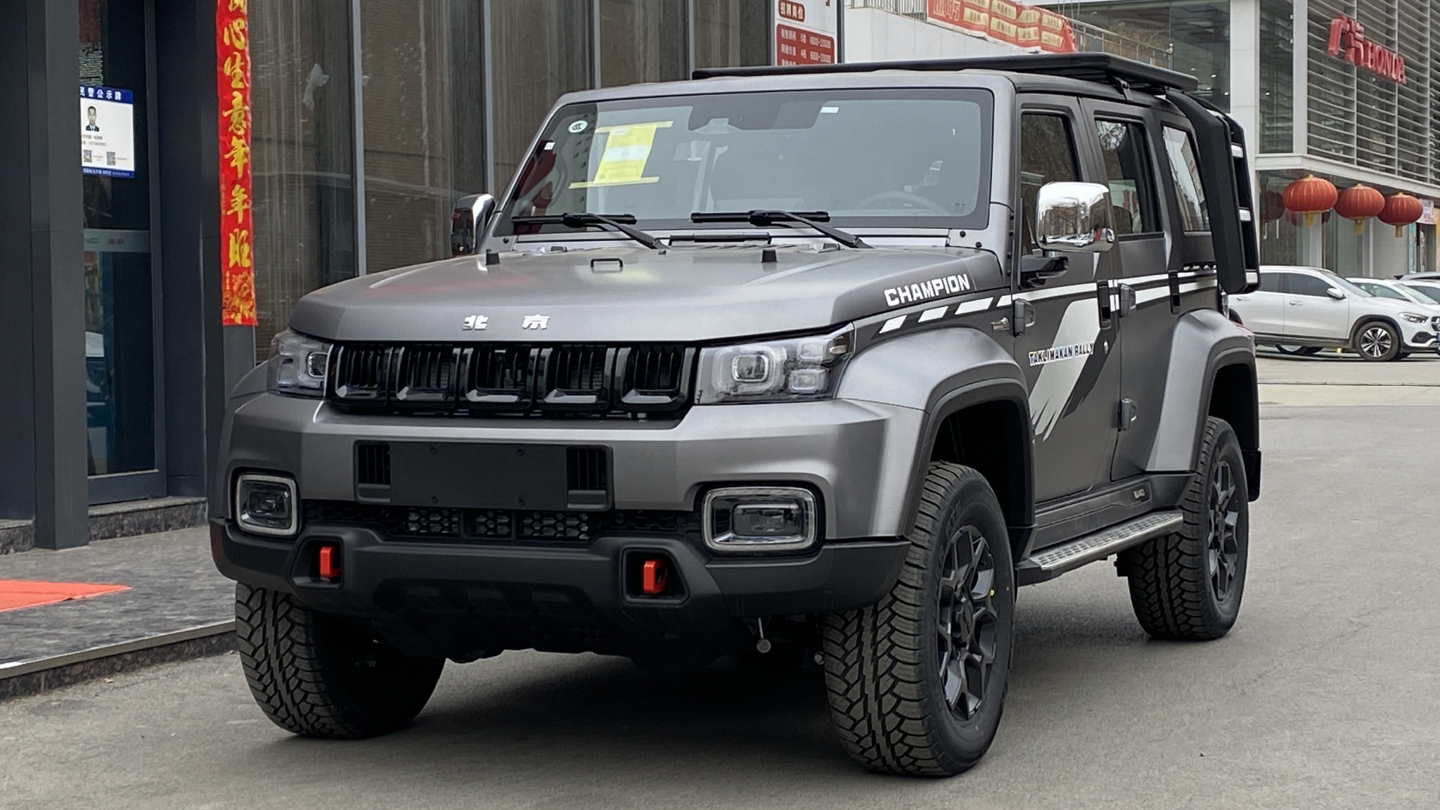 20t8at三把差速锁2022款bj40环塔冠军版郑州到店实拍