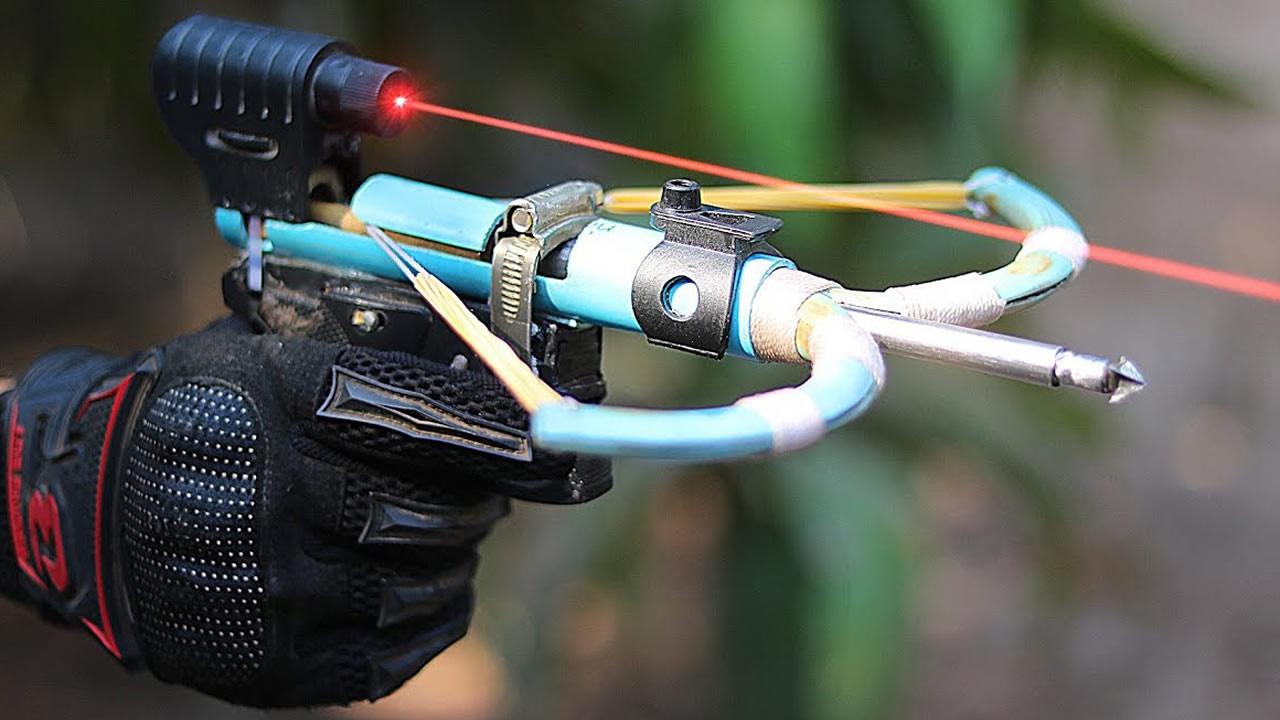 用pvc制作的现代弓弩还有红外线功能