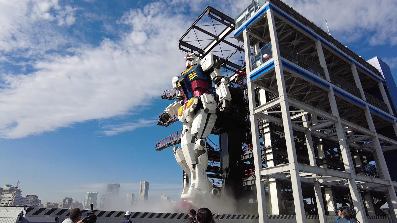 日本高达机器人广场图片
