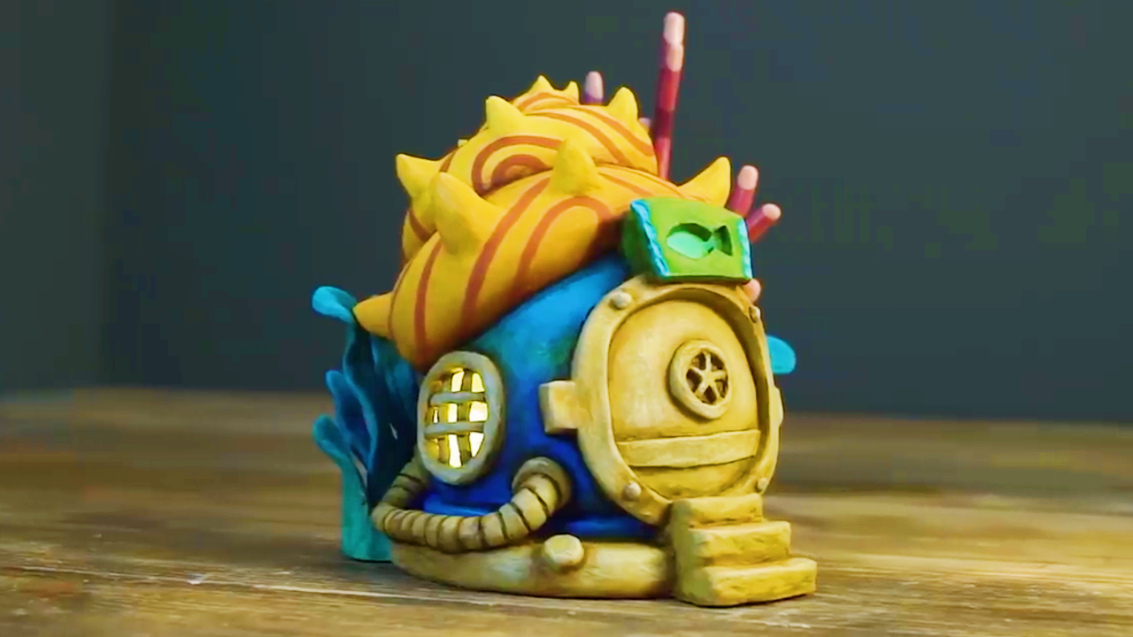 大神用简易材料打造"海螺屋",成品精致上档次,堪比艺术品!