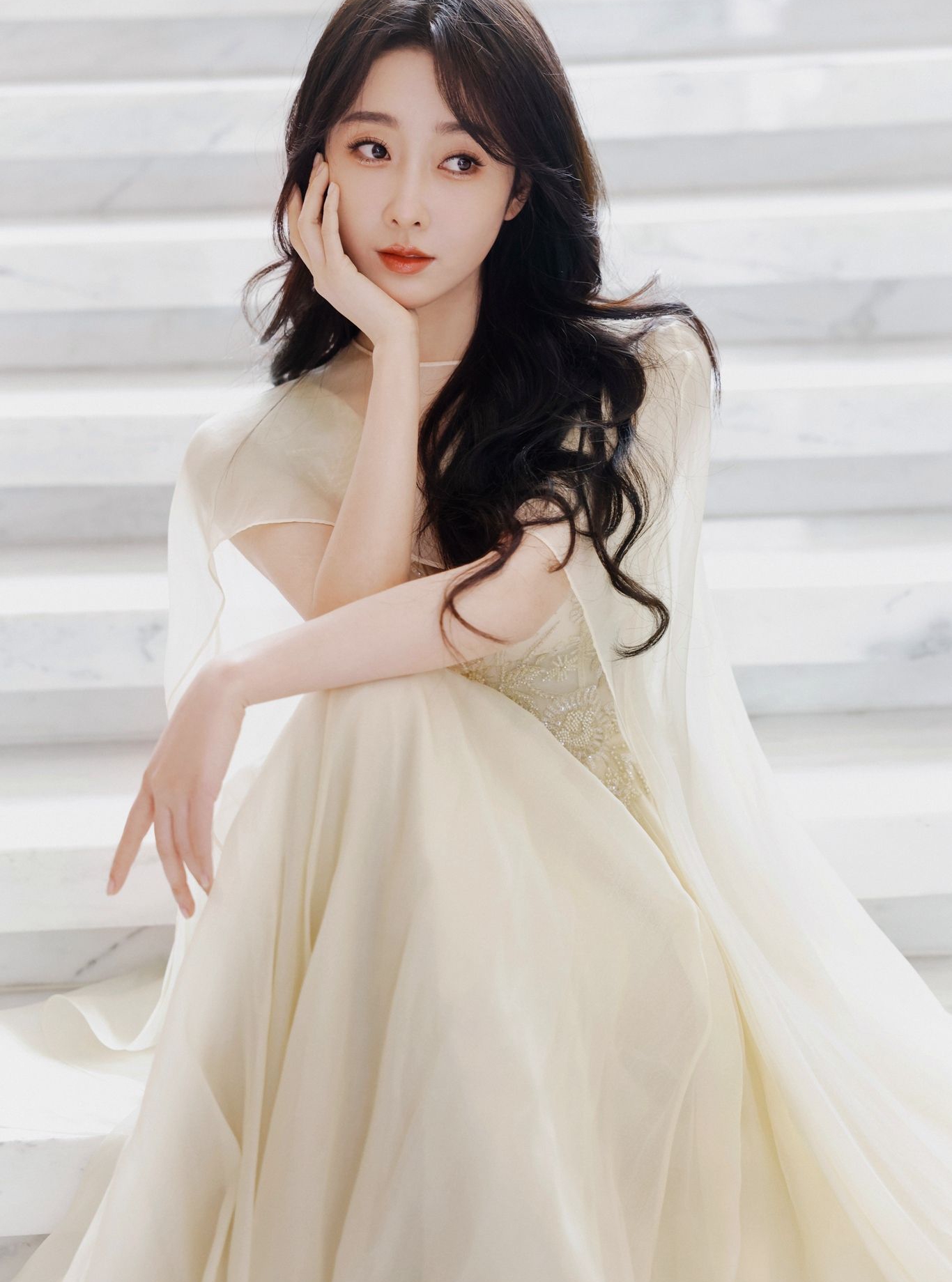 宣璐薄纱长裙优雅时尚写真,优雅灵动,时尚俏丽!_高清图集_新浪网