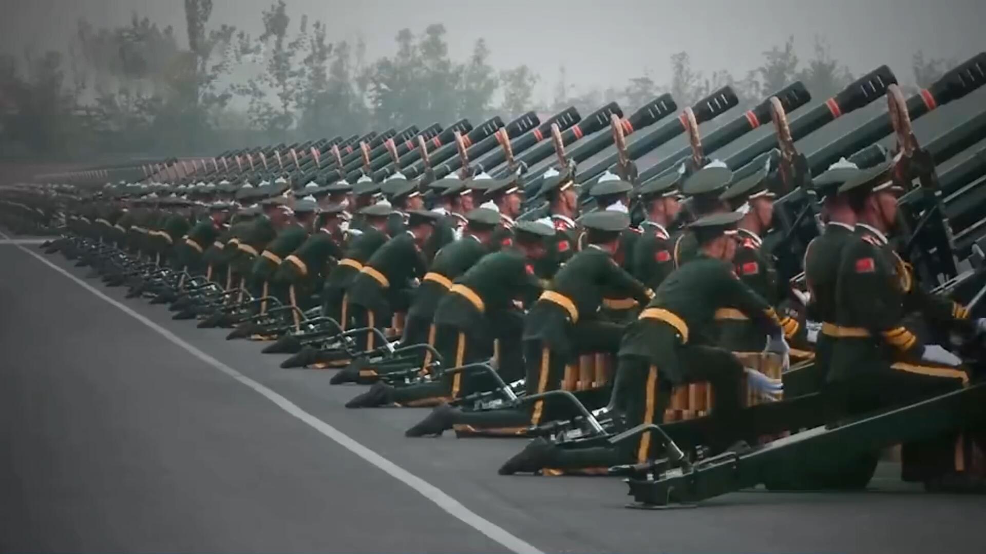 中国武警礼炮部队宣传视频,既展大国担当又显军人风采!