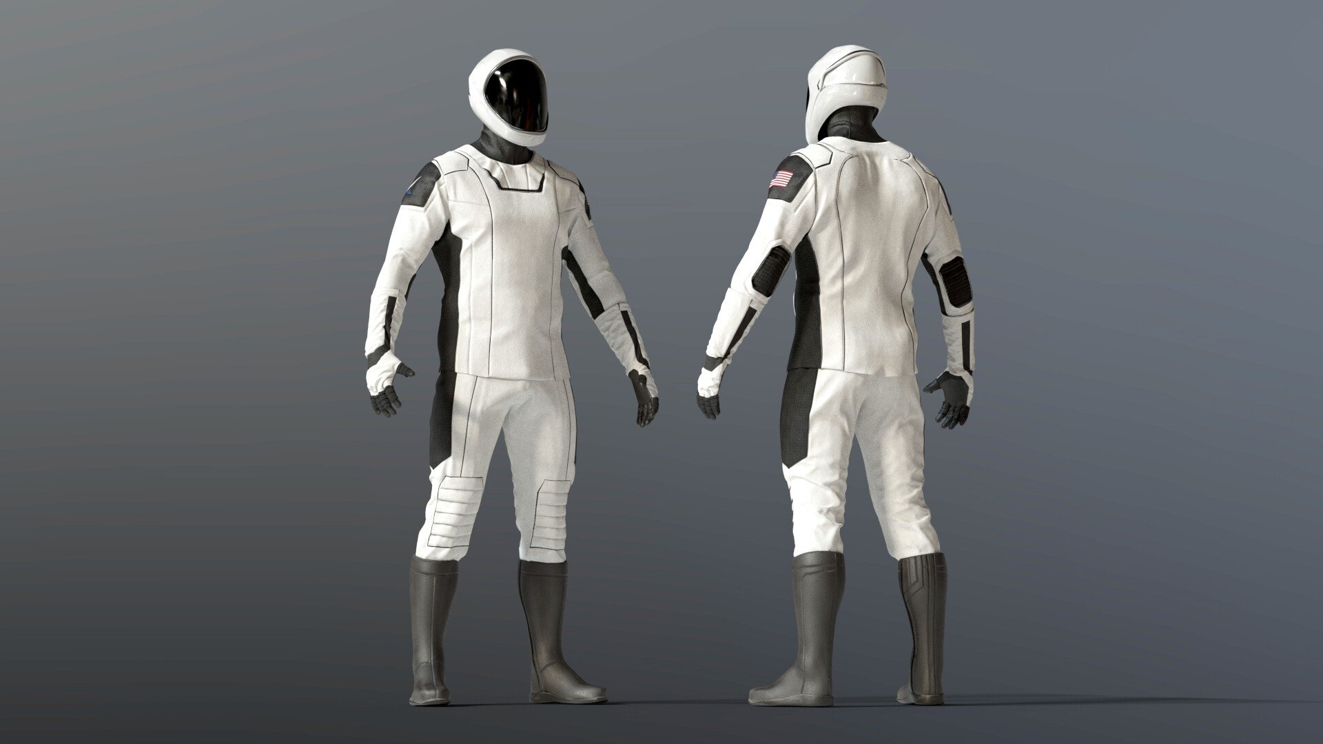 spacex航天服由蝙蝠侠服装设计师监制