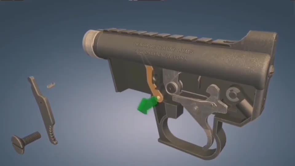 ar7救生步枪的分解