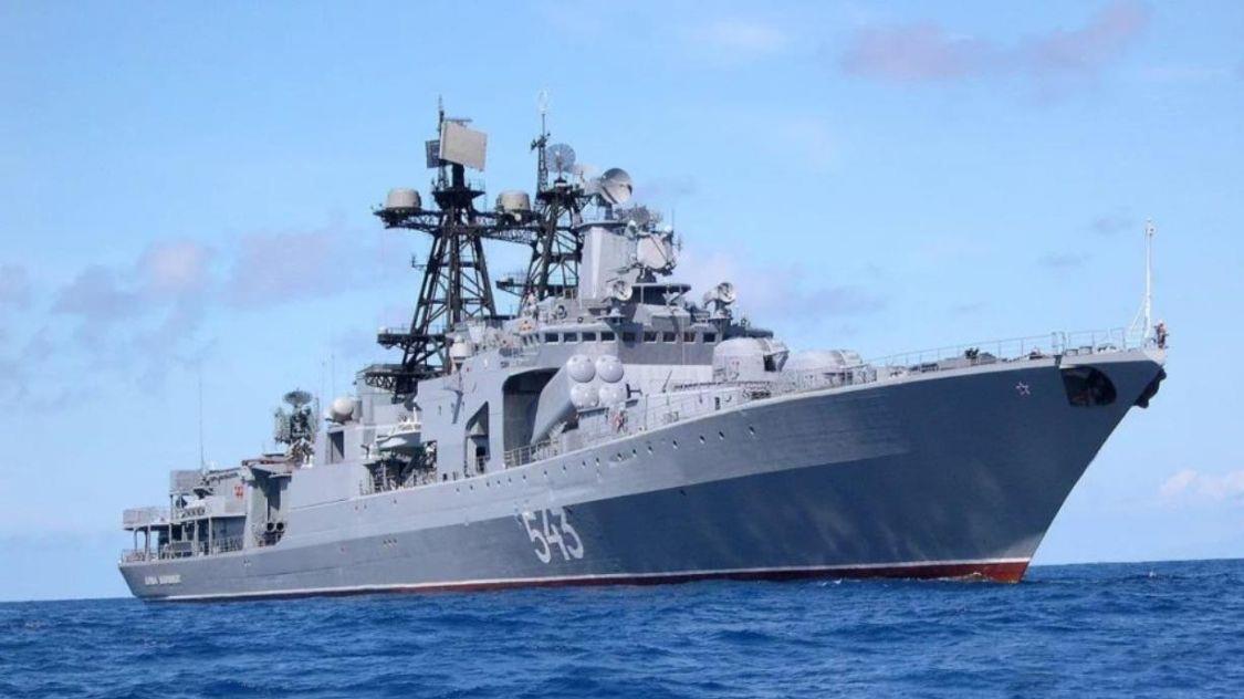 改装后的"沙波什尼科夫海军元帅"号护卫舰!