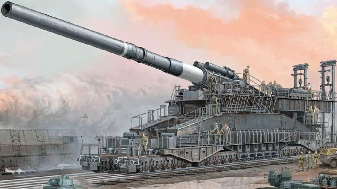 单颗炮弹6000公斤重,可瞬间削平一座大山