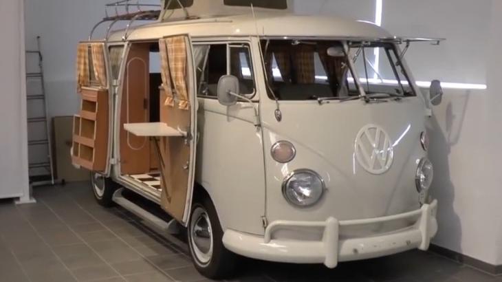 1965年的大众t1露营者房车