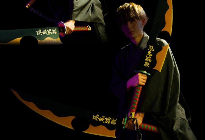 鬼灭之刃音柱宇髓天元等比例日轮刀公开 华丽度爆表的3米大砍刀休闲区蓝鸢梦想 - Www.slyday.coM 鬼灭之刃音柱宇髓天元等比例日轮刀公开 华丽度爆表的3米大砍刀休闲区蓝鸢梦想 - Www.slyday.coM