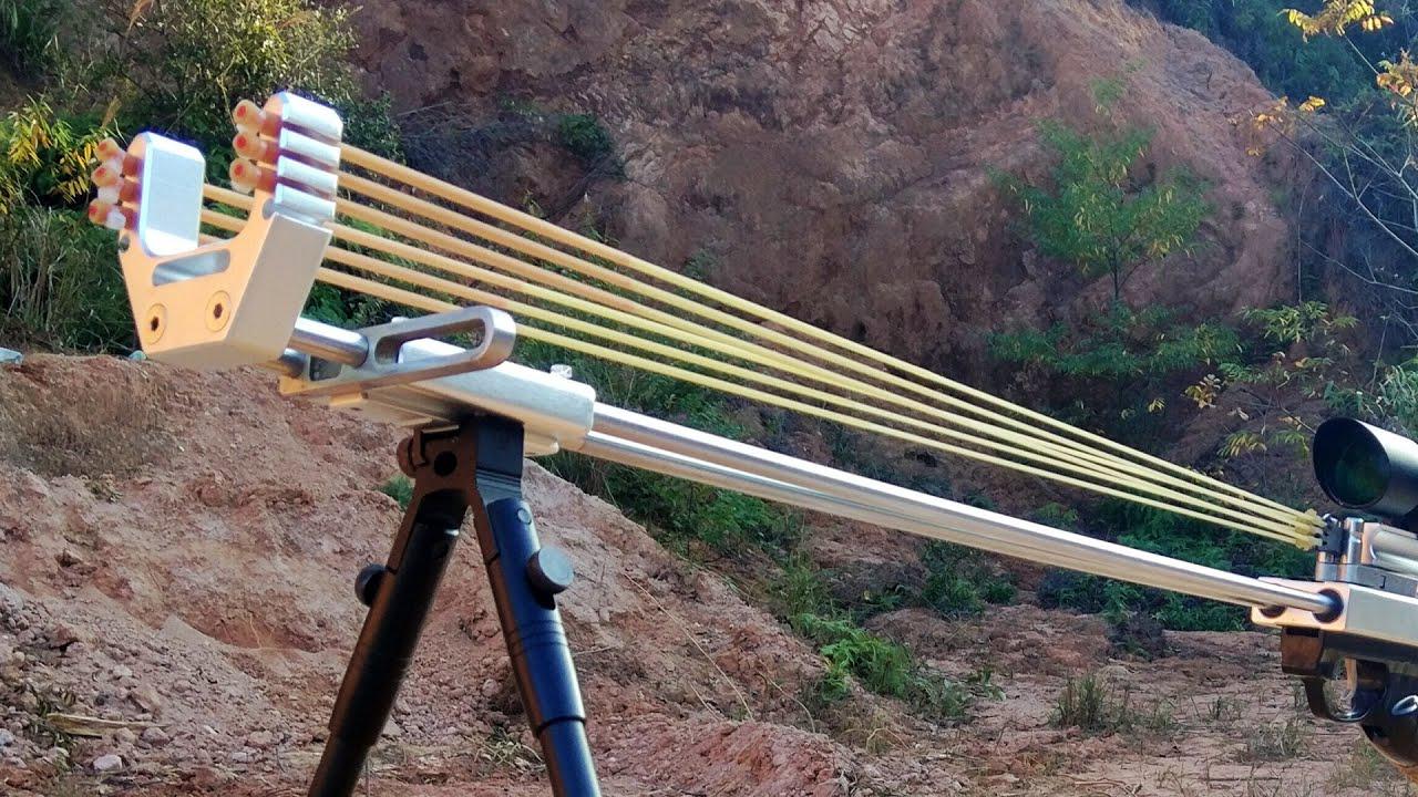带有狙击镜的弹弓射程比你想象得更远