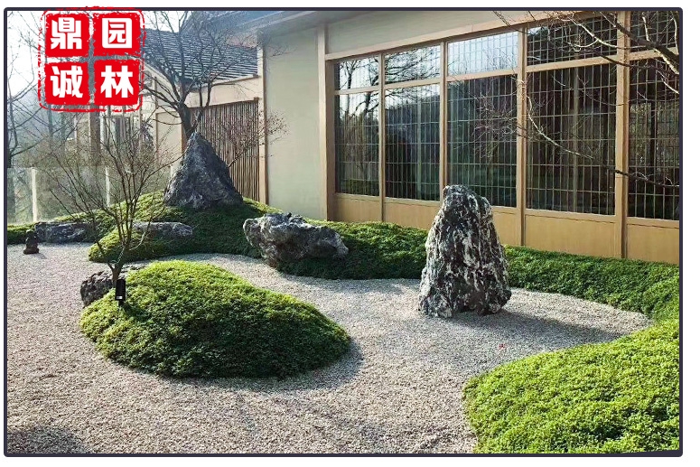 黑山石枯山水景观摆放石 黑山石园林造景 黑山石景观石应用价值|自然|空间|石材|切片_新浪新闻