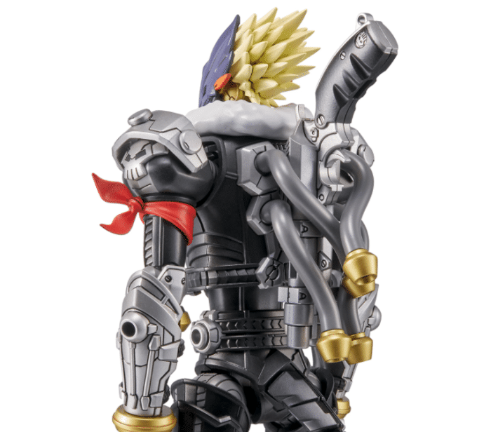 数码宝贝03堕天地狱兽拼装模型追加图坐等爆裂形态的完美背刺