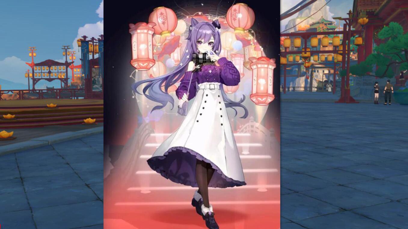 板娘小薇原神抽魈武器结果歪出满精绿剑,怒刷刻晴极品装备!