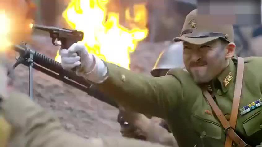 日本鬼子上山,没想到遭到敌人的伏击,打他个措手不及,惊慌失措