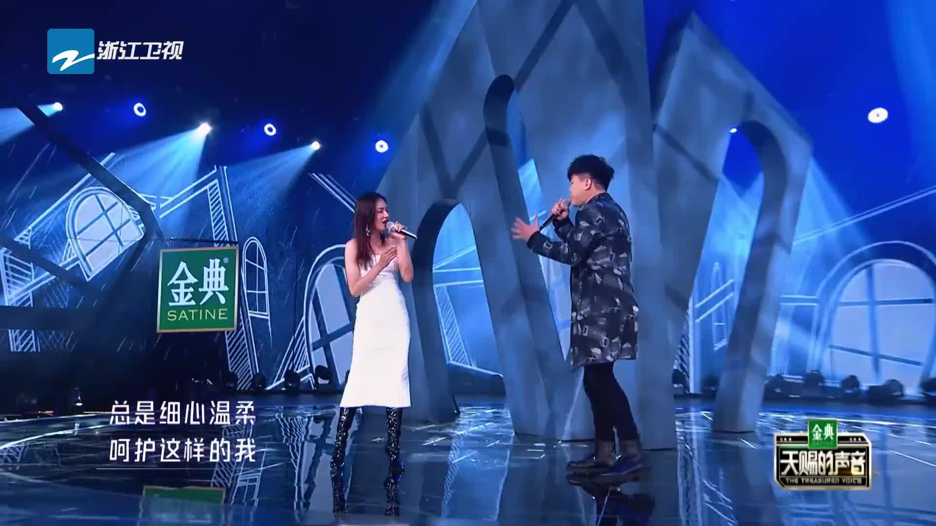 天赐的声音:刘惜君胡彦斌扎心演唱经典情歌,这男女和声太高级了