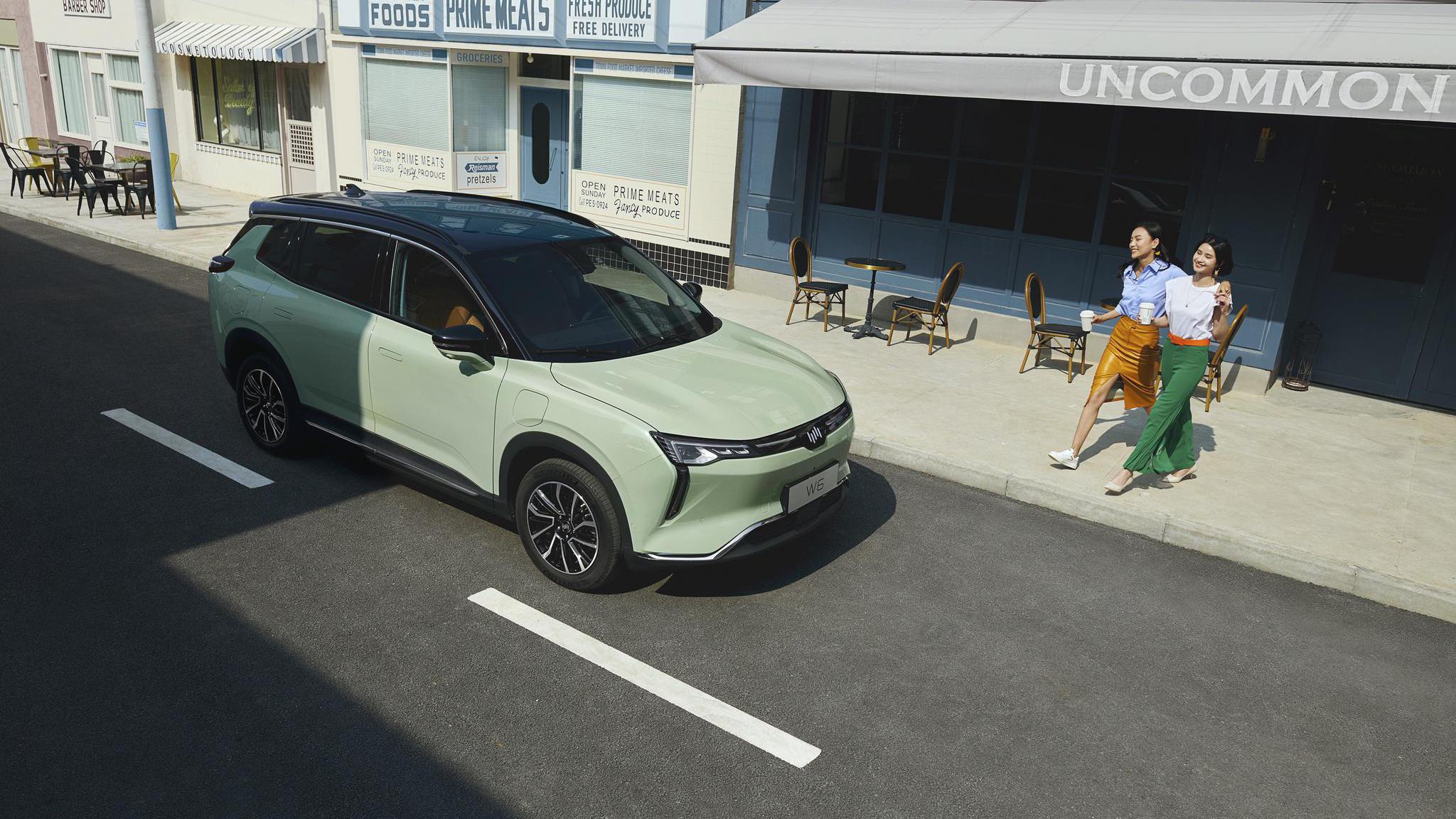 98万起,国内首款无人驾驶量产车威马w6上市