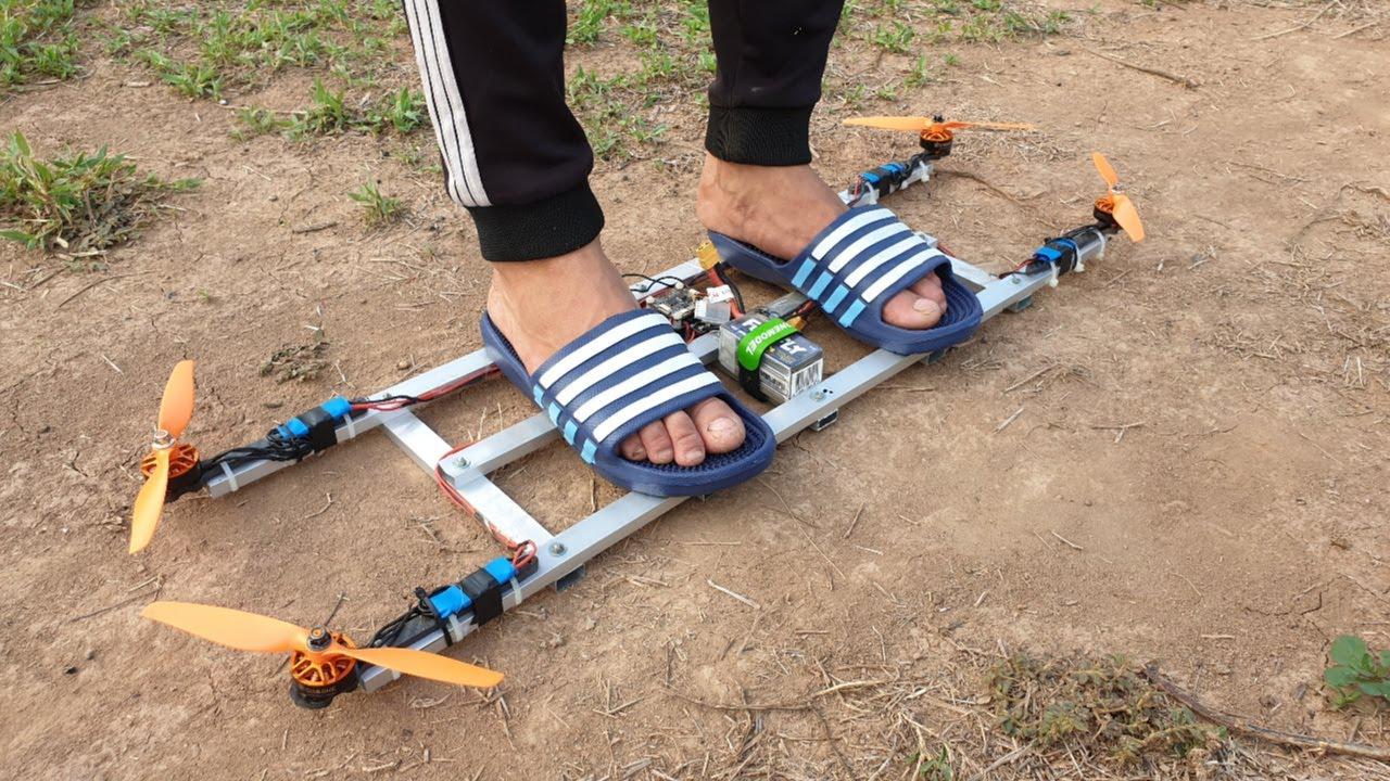 越南人制作的滑板飞行器,真的飞起来了