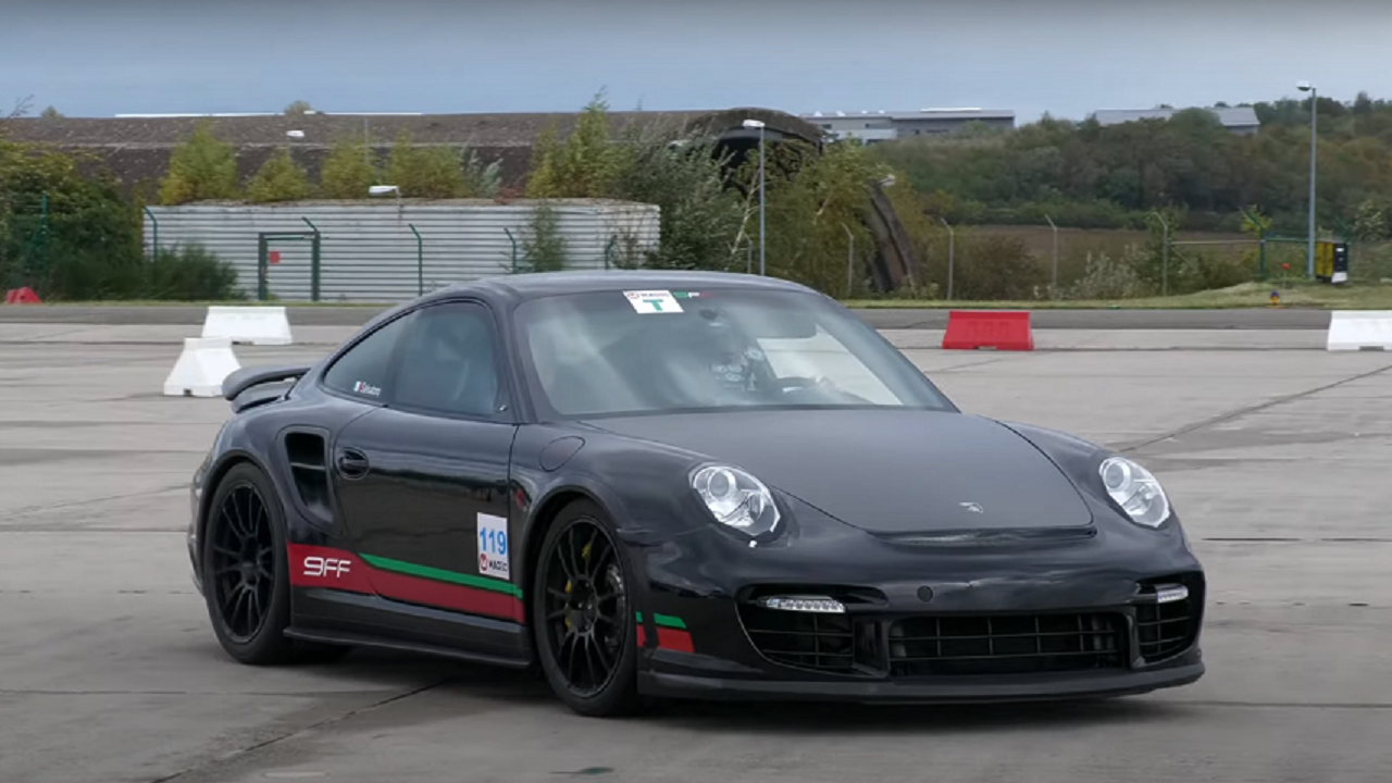 直线火箭 保时捷9ff