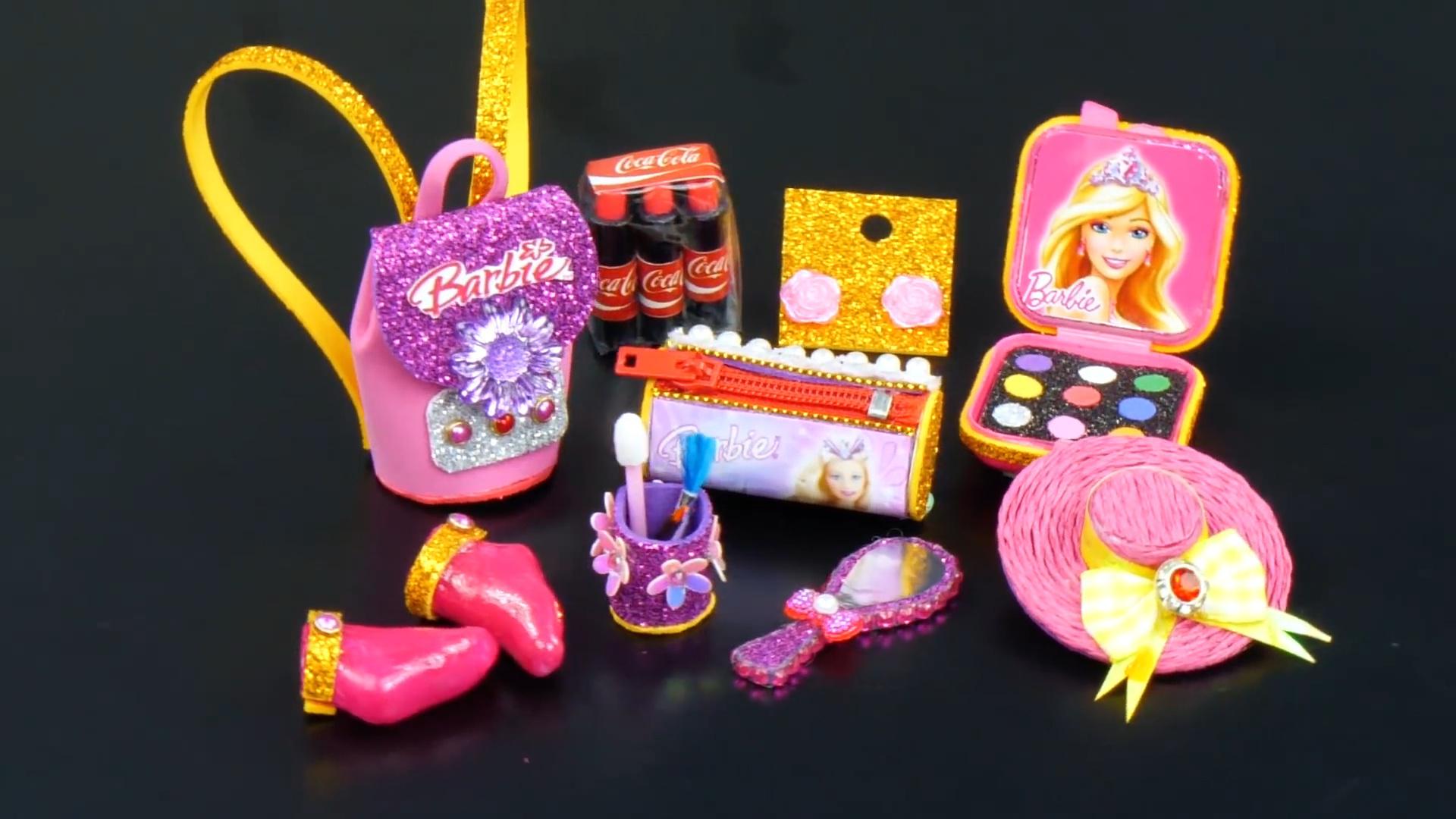 diy芭比娃娃的11个迷你模型