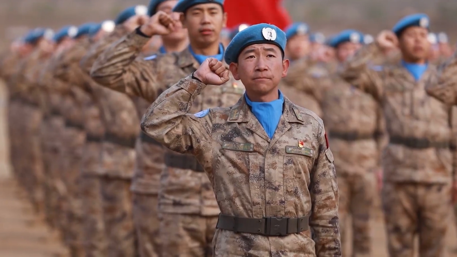 又一批中国维和官兵飞赴南苏丹执行为期一年的维和任务!