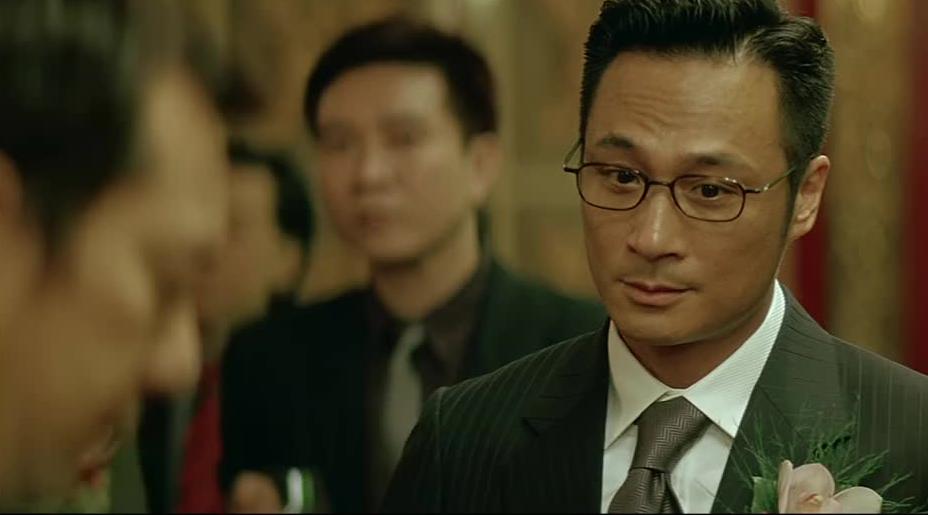 无间道2:倪永孝参加劳工体育会的回归晚宴,黄警官却带人搅局