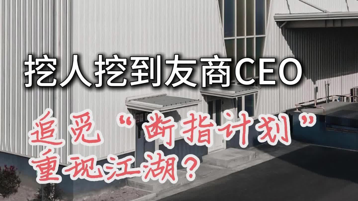 挖人挖到友商CEO，追觅“断指计划”重现江湖？_新浪新闻