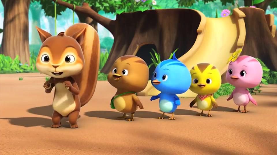 萌鸡小队:自己的玩具被表哥抢走了,小松鼠很是伤心