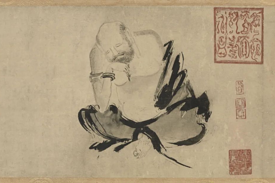 论道丨什么样的画才算大写意|泼墨仙人图|梁楷|大写意_新浪新闻