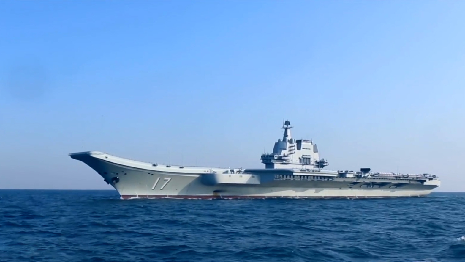 海军山东舰官兵创作mv《再见深蓝》,献给即将退役的航母舰员!