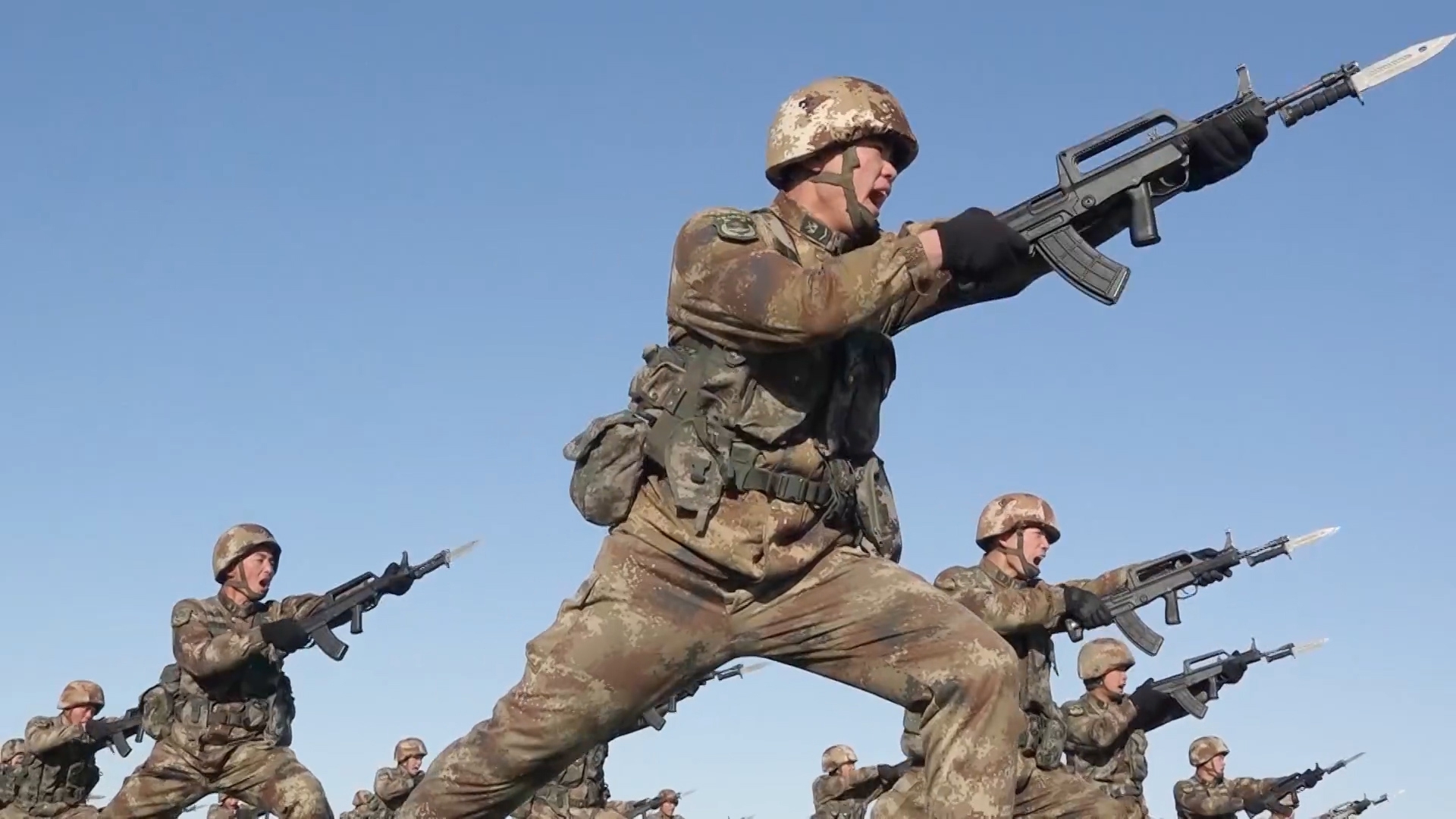 第78集团军某合成旅,组织刺杀格斗训练!