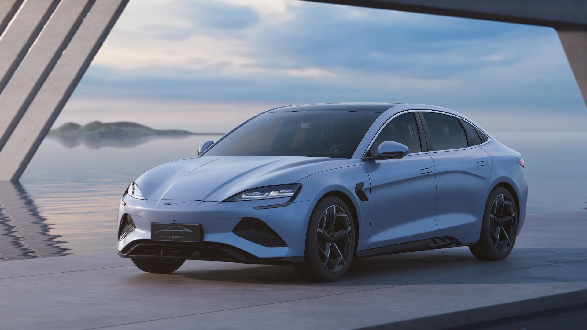 比亚迪最新纯电动轿车海豹即将到来