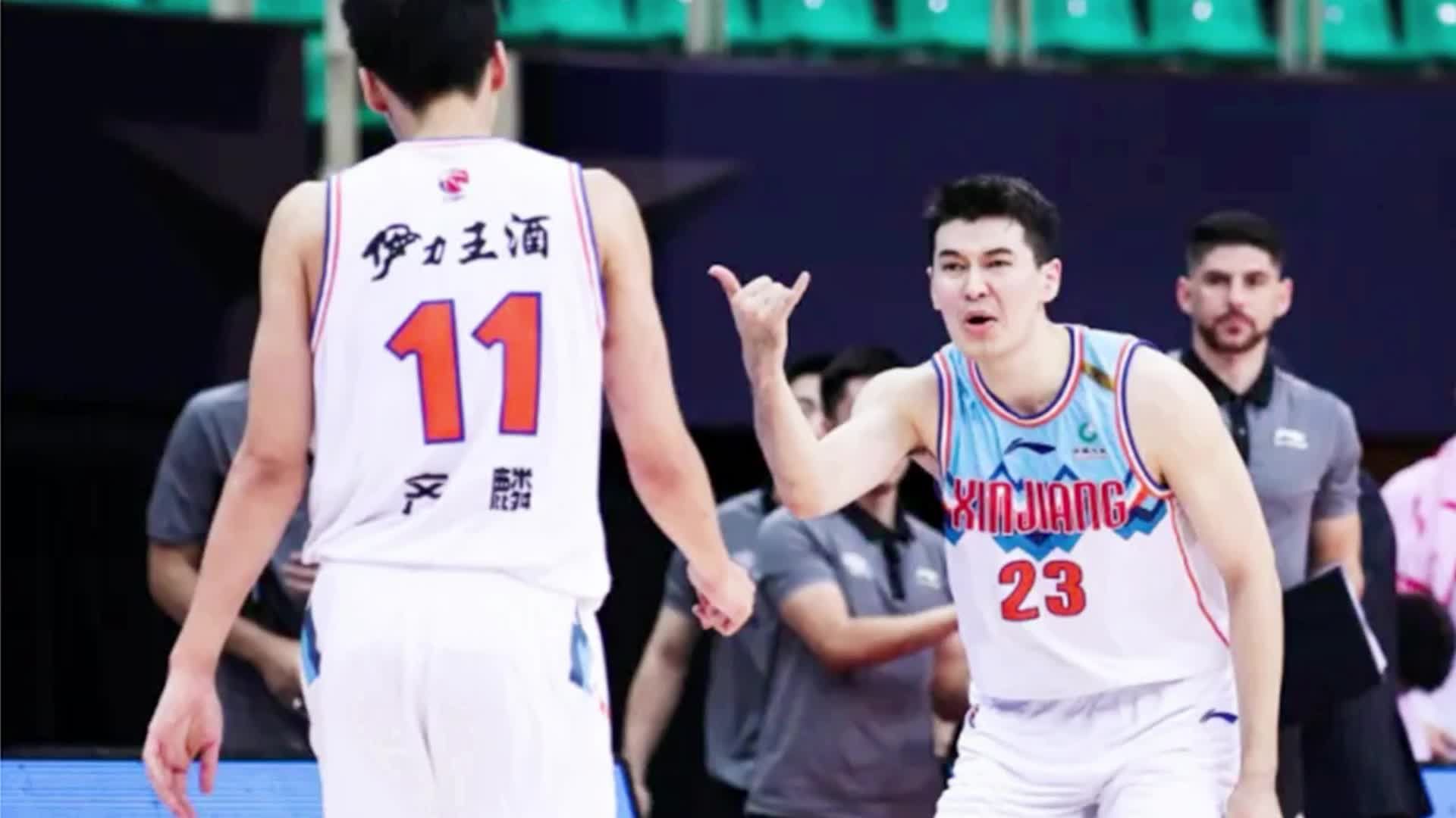 新疆13分胜宁波齐麟15分4篮板3助攻3抢断沙拉木7分3篮板2助攻伊力福拉