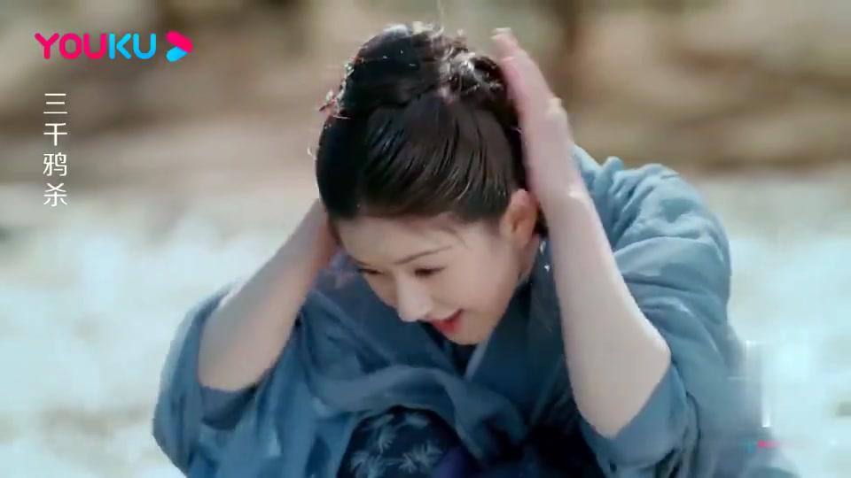 三千鸦杀 小川琼花海偶遇左公子 左公子受伤小川帮包扎