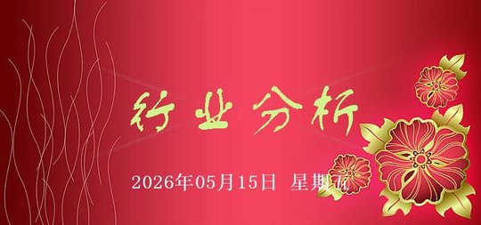 5月15日热点行业分析：机床制造、汽车配件行业领涨