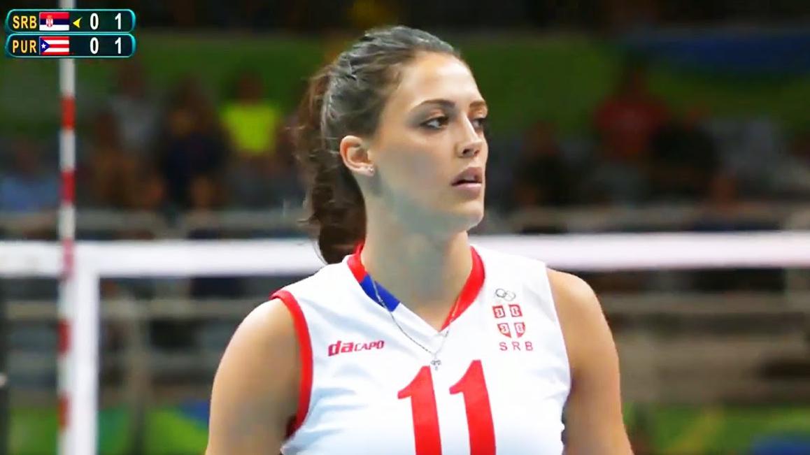 维利科维奇!暴力大眼妹2016里约奥运会风采录!