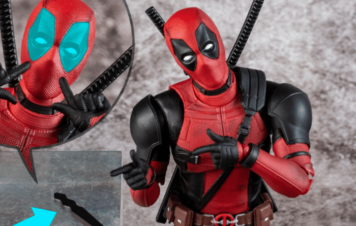 死侍shf可动手办实物详解完美还原角色灵魂特色直面灭霸的男人