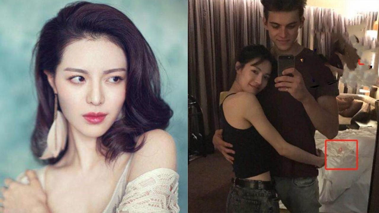 钟楚曦与外籍男友多张亲密照曝光,两人疑三年前就已经开始恋爱
