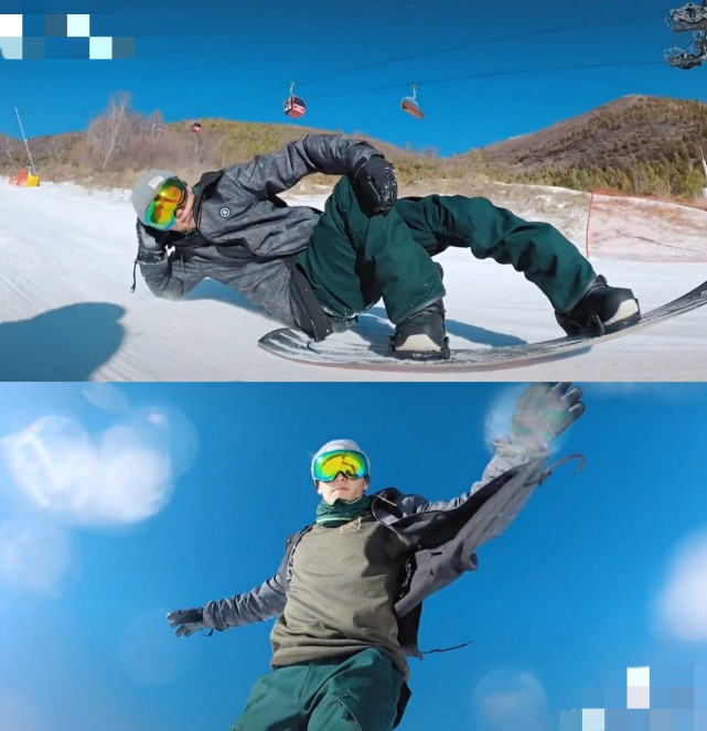 37岁贾乃亮现身滑雪场,保安与雪友冲突起争执,后现身亲切互动