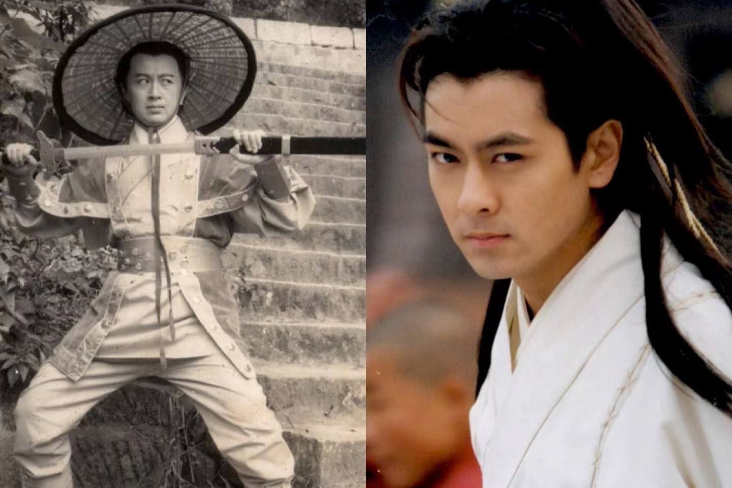 林志颖晒父亲年轻旧照高颜值古装超惊艳网友大赞林爸像吴京