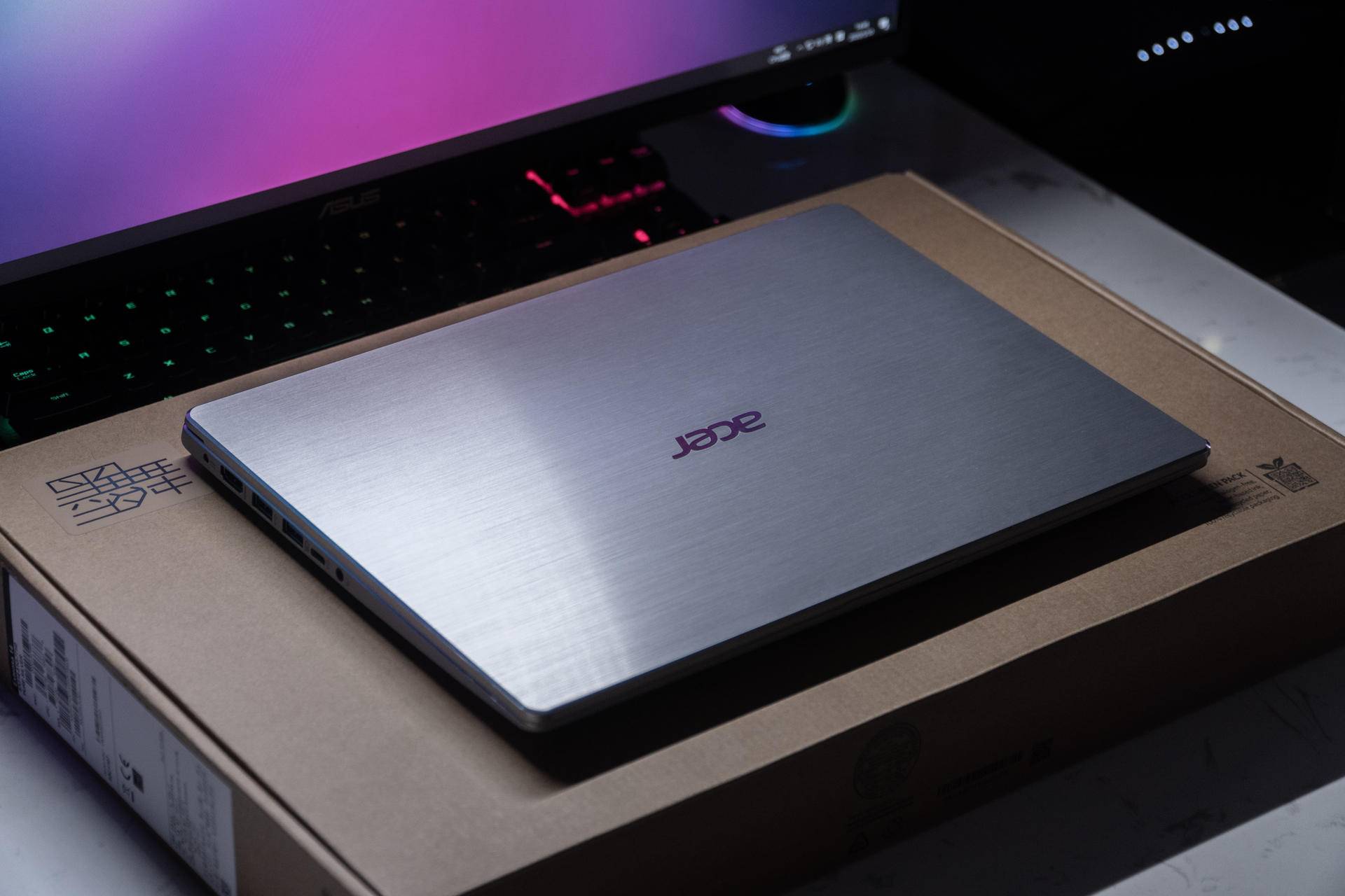 不到5k的全金属i7独显轻薄本——宏碁 墨舞 ex214开箱体验