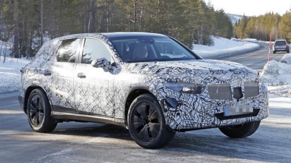 全新奔驰glc谍照曝光,2021年内发布,宝马x3有压力了?