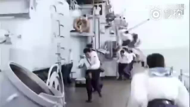 八十年代海军训练影像，水兵很威风_新浪新闻