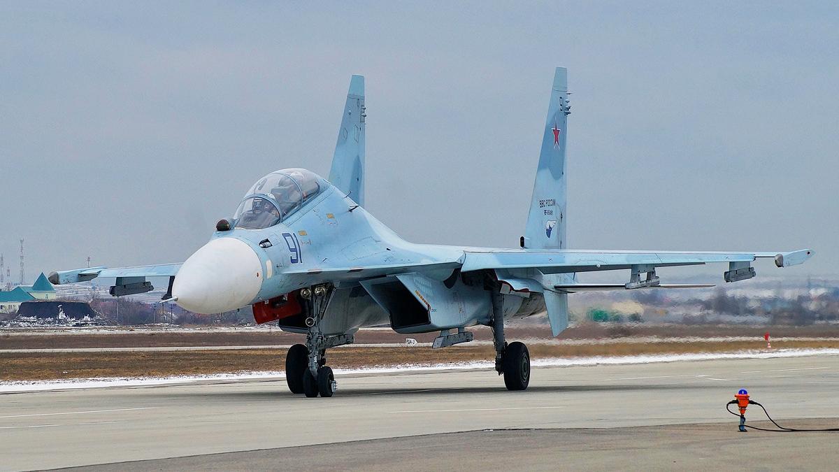 舰载机实力太弱,别急陆军航空兵来凑,苏30这波改进很野!