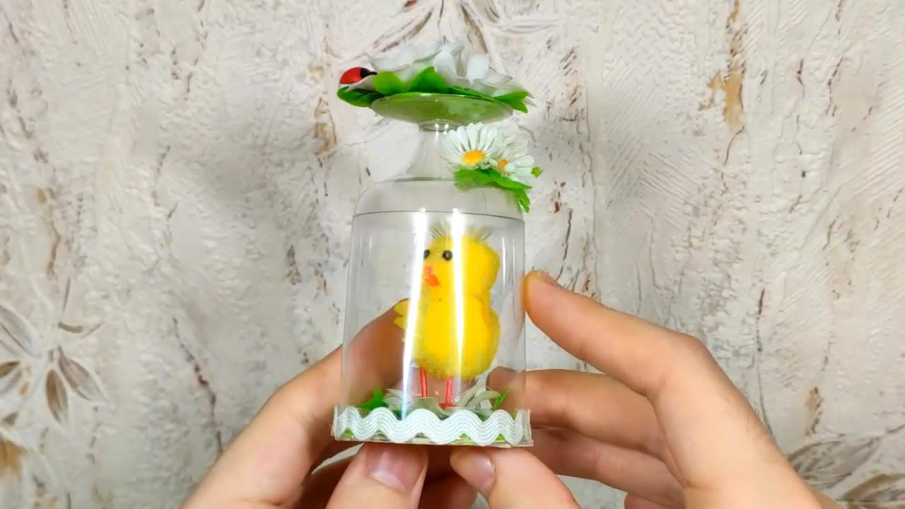 创意手工diy,看看如何用塑料杯制作小礼物!