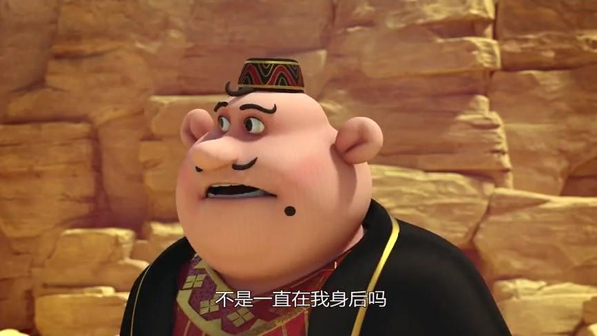 阿凡提:阿凡提和巴依老爷陷入险境,下秒姑娘登场救了他们