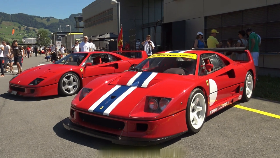 全球限量19台:法拉利 f40 勒芒版 850匹马力