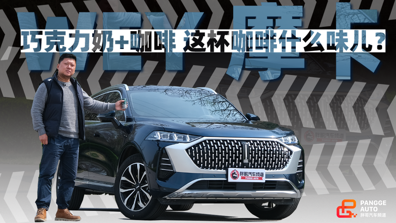 《胖哥试车》WEY摩卡 巧克力奶+浓缩 这杯咖啡什么味儿？