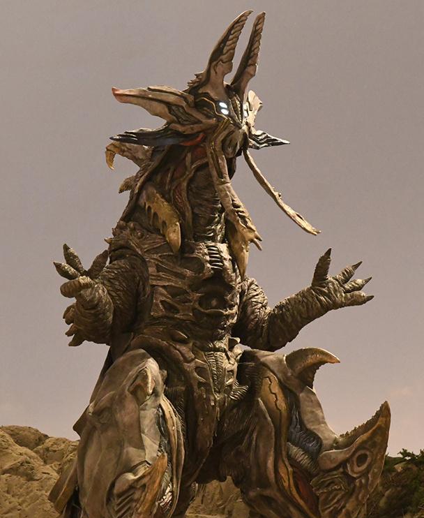 特利迦最终boss梅加杰厄二形态设计稿顶级压迫感比原皮套大十倍